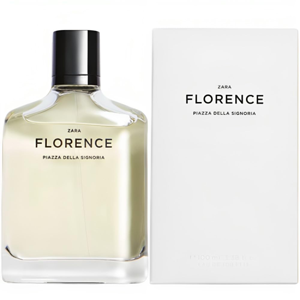 ZARA FLORENCE PIAZZA DELLA SIGNORIA CITY BAG CENTER EAU DE TOILETTE 100ML (3,38 FL.OZ).