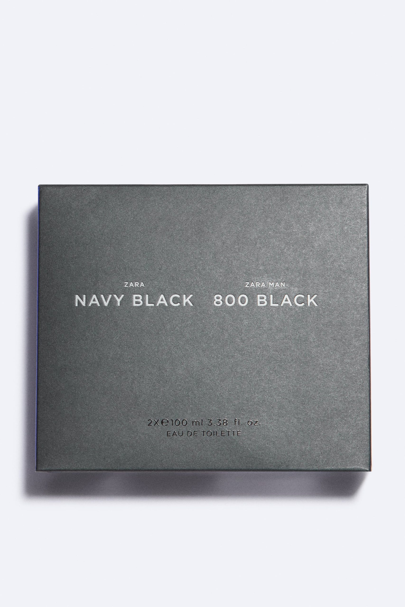 ZARA NAVY BLACK + 800 BLACK EDT 100ML